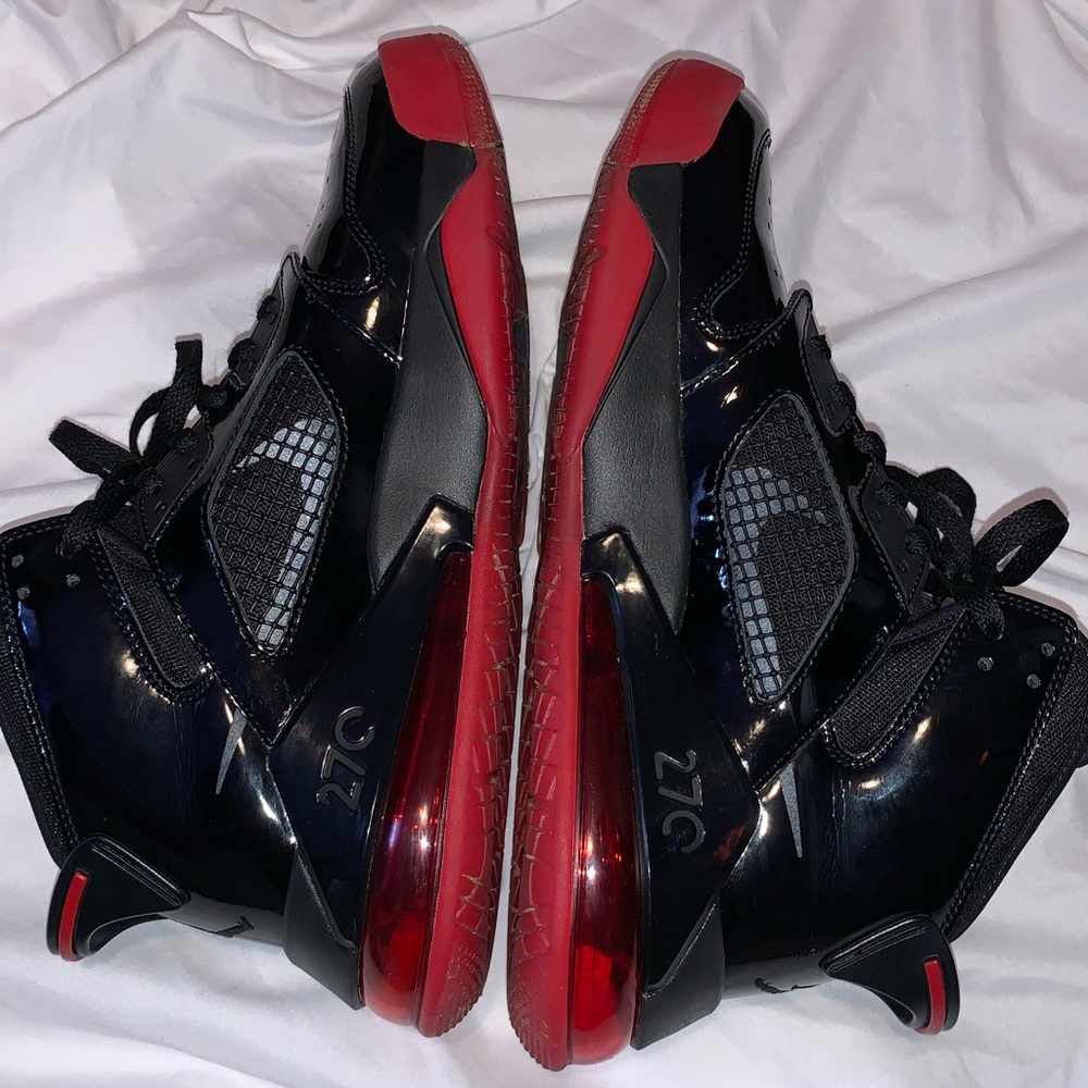 Air Jordan Mars 270 Black Red Men's Sneakers size 9.5